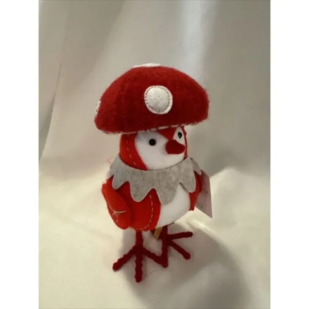 Target Wondershop‎ Featherly Friends Capster Mushroom Bird NEW Christmas 2024